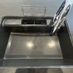 浄水器付のシンク