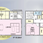 貴船町第1　2号棟間取り