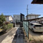 玄関アプローチ