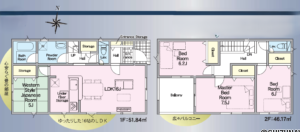 【2026.7完成予定】富士宮市貴船町第１　全2棟　新築戸建ての物件画像