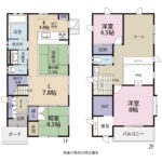 使い勝手がよく、開放的で全体的に明るさの保たれた設計です♪