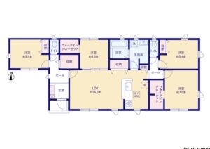 2号棟　間取り図