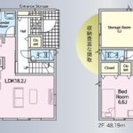 2号棟　間取り図