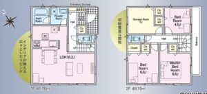 2号棟　間取り図