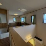 2階　吹き抜けとホール