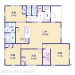 1号棟　間取り図