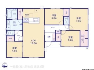 1号棟　間取り図