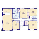 1号棟 間取り図