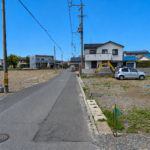 前面道路(南→北)