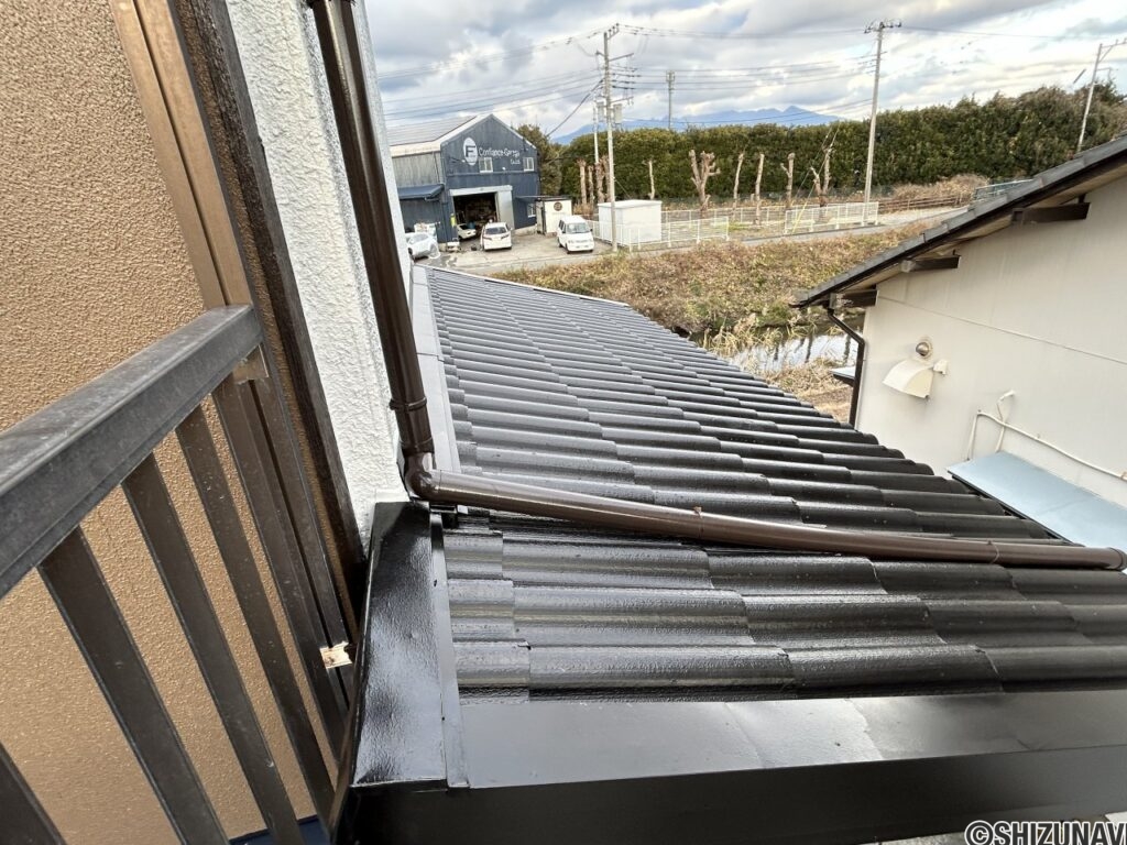 富士市宮島 屋根・外壁は塗装を行いました。