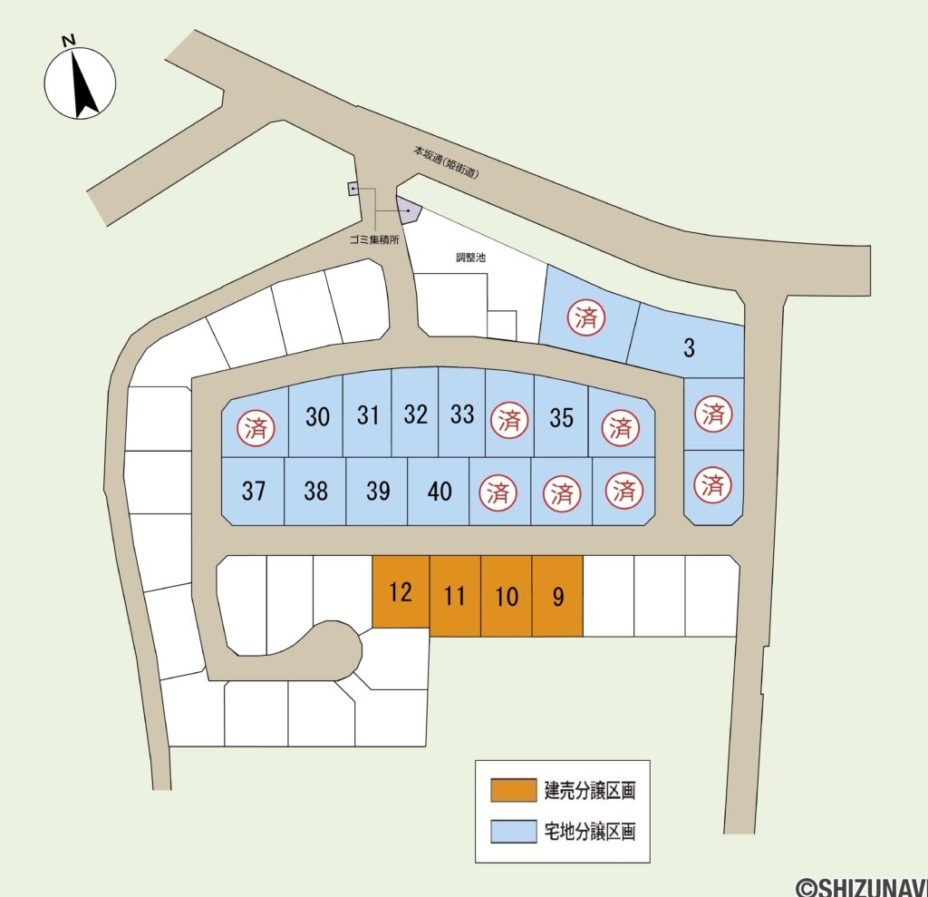 全体区画図
