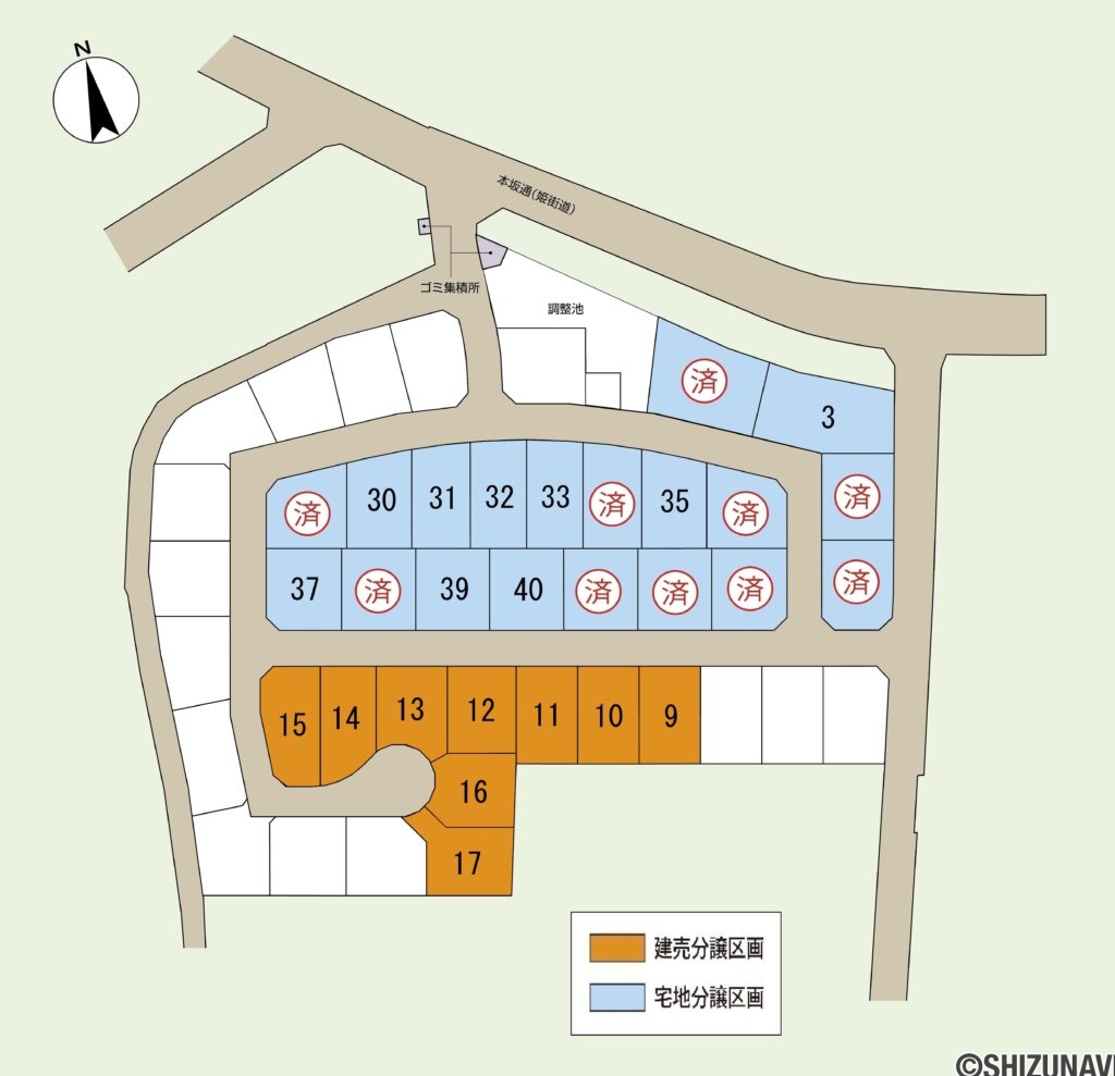 全体区画図