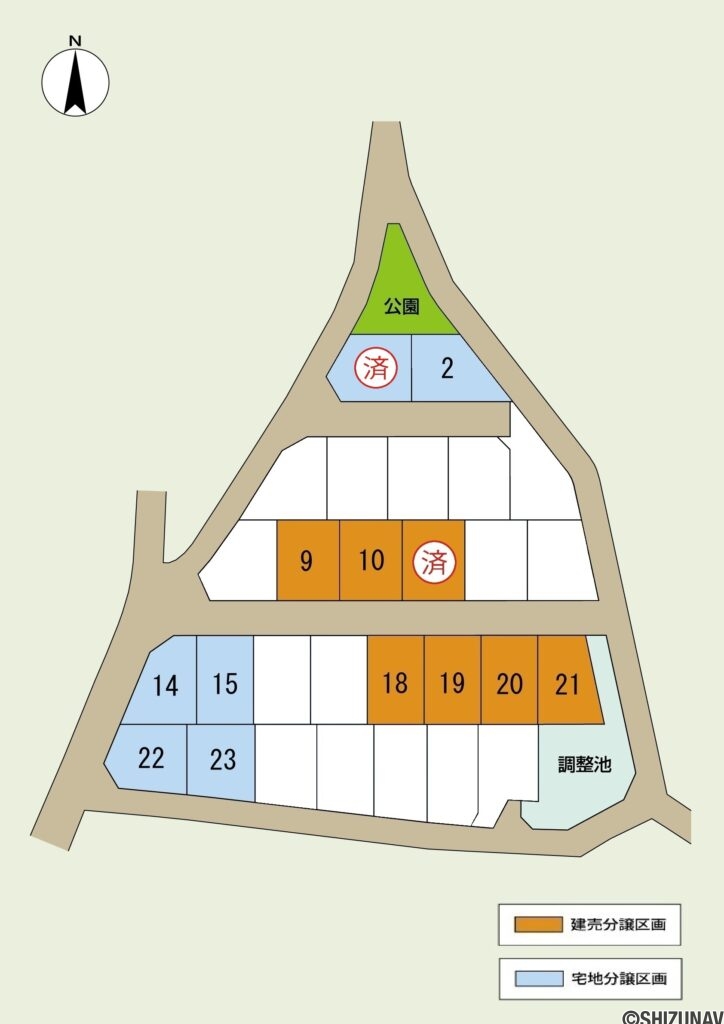 全体区画図