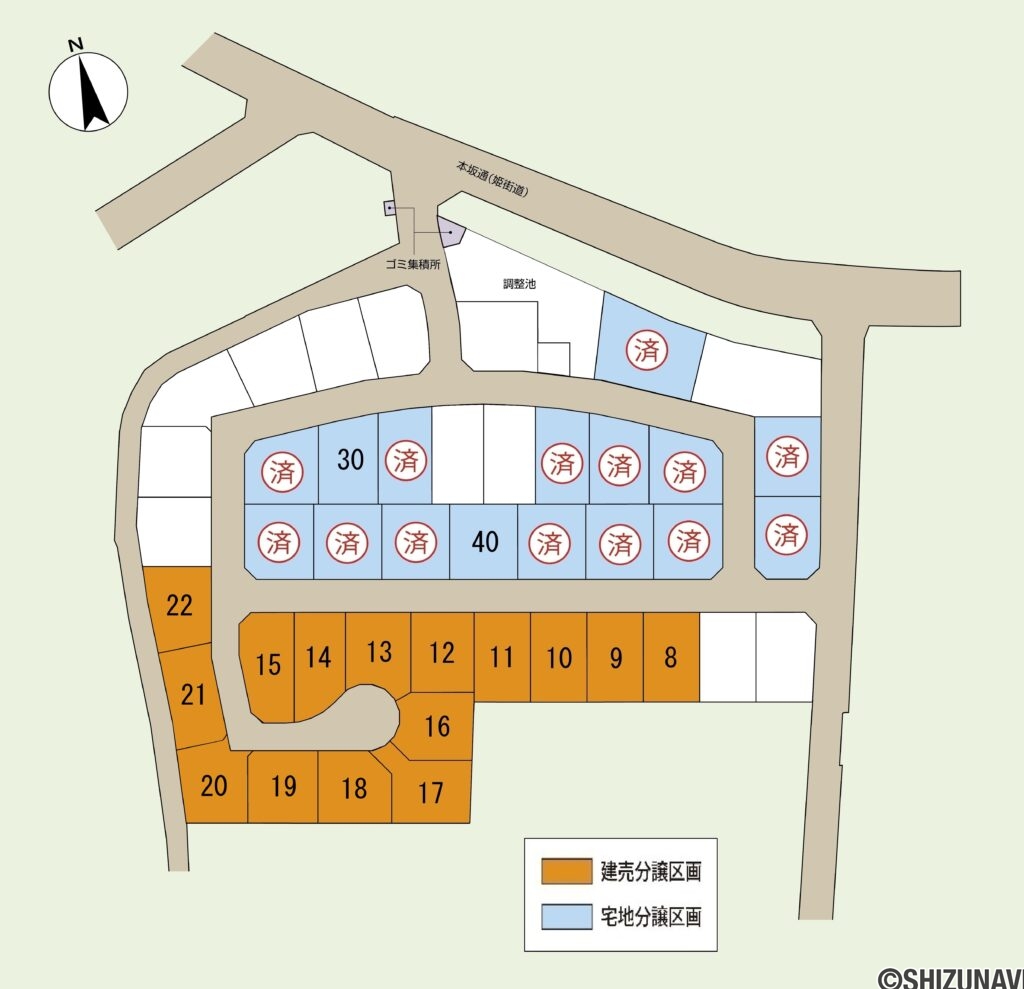 全体区画図