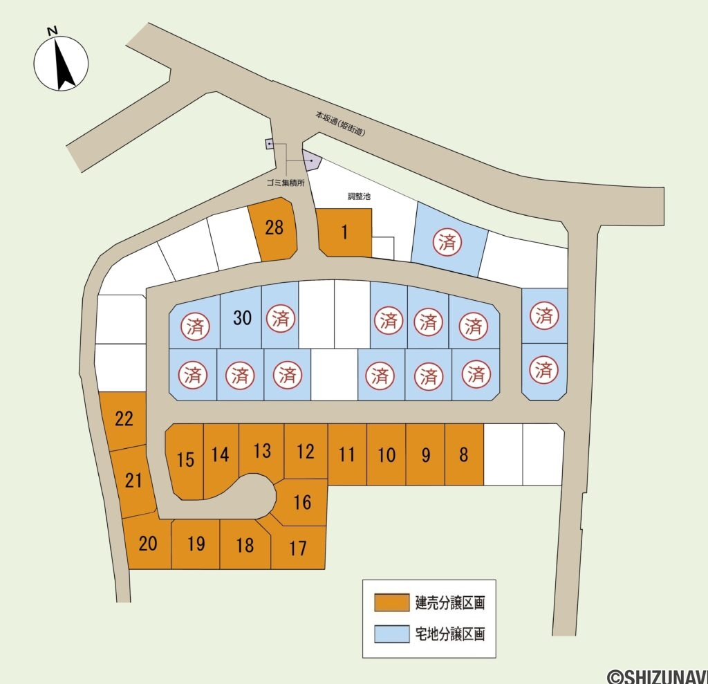 全体区画図