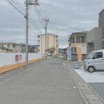 富士市宮島 前面道路