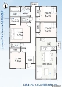 2号棟　間取り図