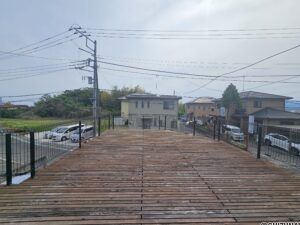 ガレージの上・テラス