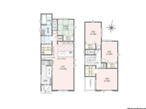 2号棟間取り図