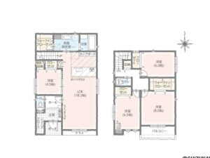 1号棟間取り図