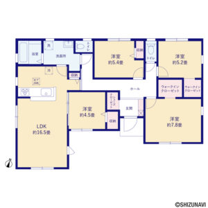 4号棟 間取り図