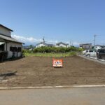 富士市大淵　売り土地　現地外観