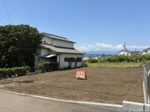富士市大淵住宅用地　丘小・岳陽中学校区　弊社売主　約80坪の整形地の物件画像