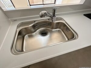 新品交換済みシンク