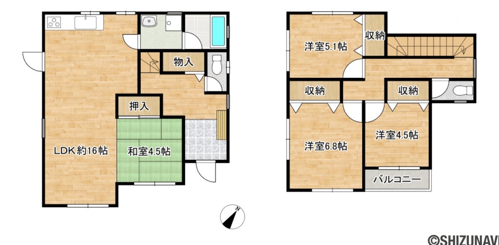 【間取り図】