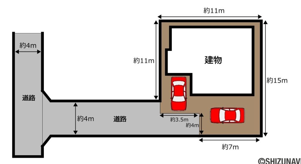 松岡区画図