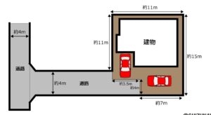 松岡区画図