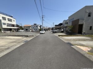 森島戸建て　前面道路