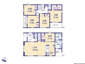【2026年6月完成予定】　リーブルガーデン島田市道悦4丁目　の物件画像