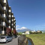 富士山を身近に感じられる住環境です。