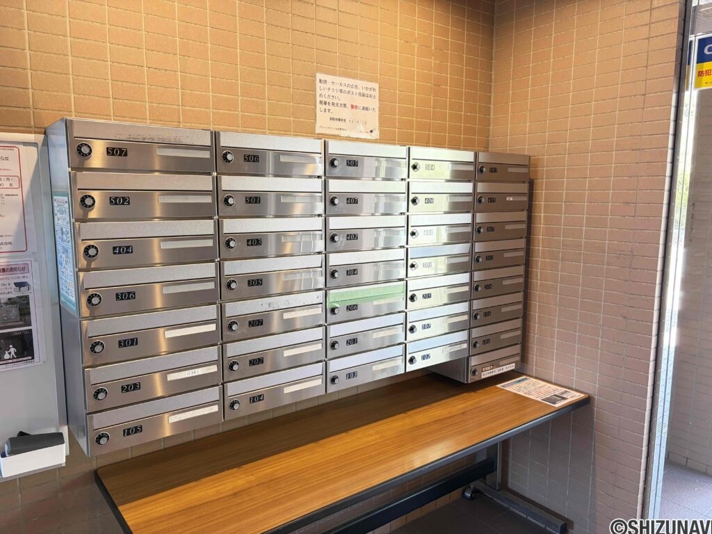集合ポスト。