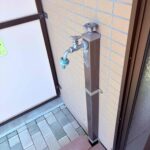 専用庭には外水栓もあります。家庭菜園を愉しんでみてはいかがですか。