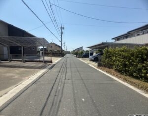前面道路