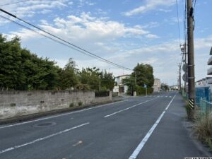 前面道路