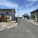 前面道路の別角度です。