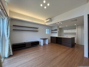 リビング別角度です。