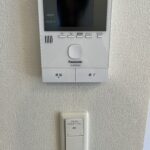 モニター付きインターホンです。