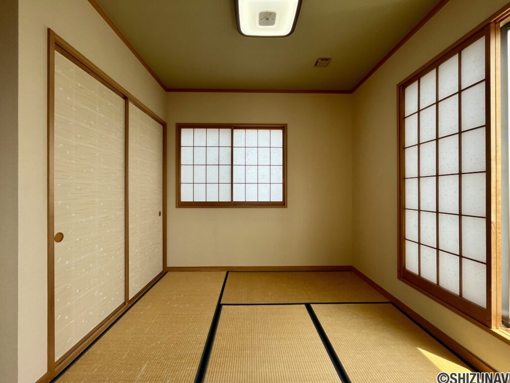 2階和室です。