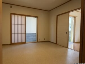 リビングとの一体利用により、ゆとりある空間になります
