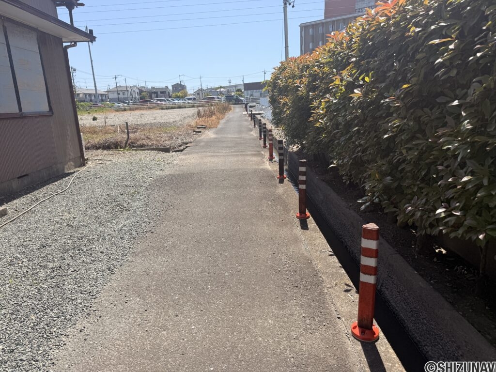 浜松市中央区三島町　土地　57坪超　整形地　建築条件なし　線引き前宅地の画像