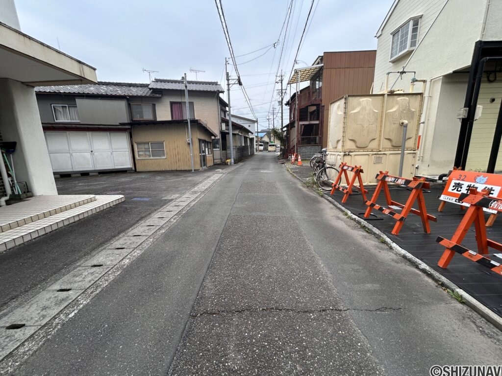 静岡市葵区籠上の売土地　建築条件はありませんの画像