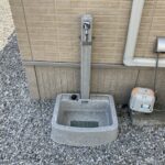 室外シンクです。
