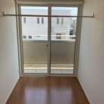 2階廊下に室内物干し場がございます。