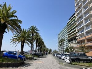 弁天島海浜公園が目の前にございます。