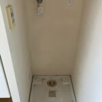 室内洗濯機置き場です。