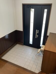 玄関スペースの写真です。